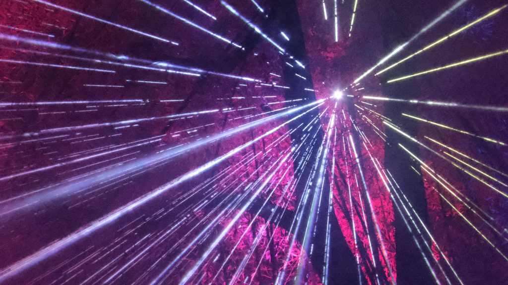 immaginare di essere fuori dal tempo e dallo spazio