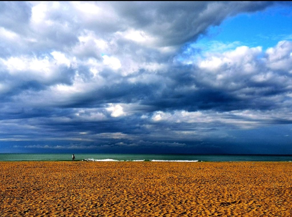 Respirare il mare d'inverno