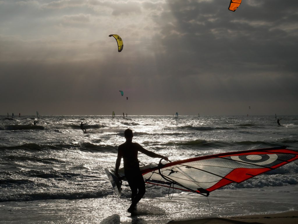 fare sport e sentire il vento che ti sfiora il corpo