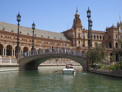 Plaza de Espana, Siviglia, Spagna