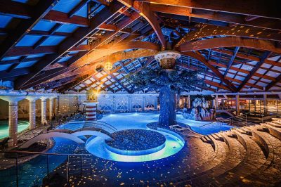 Riviera termale invernale - bagno notturno - foto Terme Catez