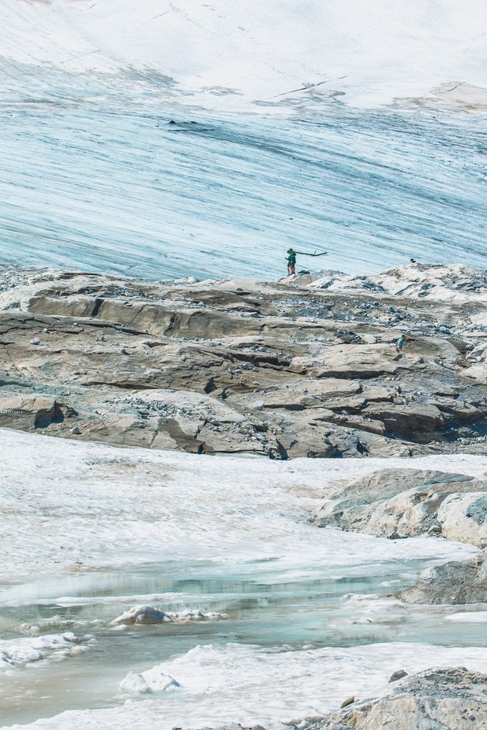 trekking tra i ghiacciai!