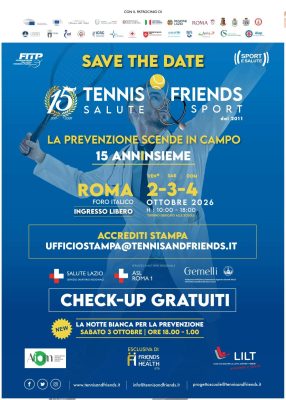 Tennis & Friends Roma 2026