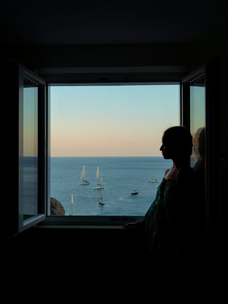 una vita vista mare