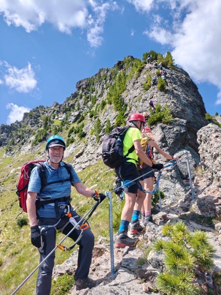 attaccare una ferrata mentre i miei coetanei fanno le parole crociate in poltrona