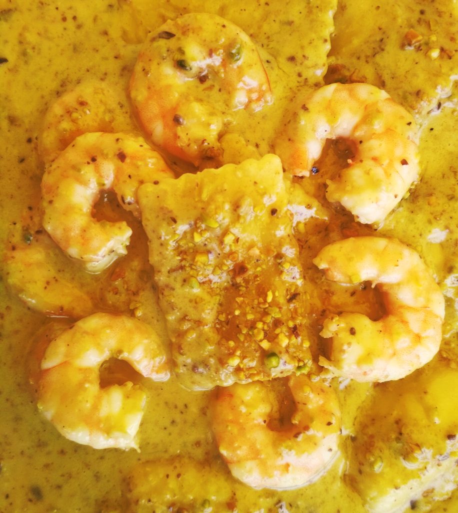 Il girotondo dei gamberetti nel mare di pesto